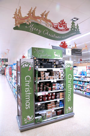 Case Study_Waitrose Christmas Point of Sale Sleigh Hanger